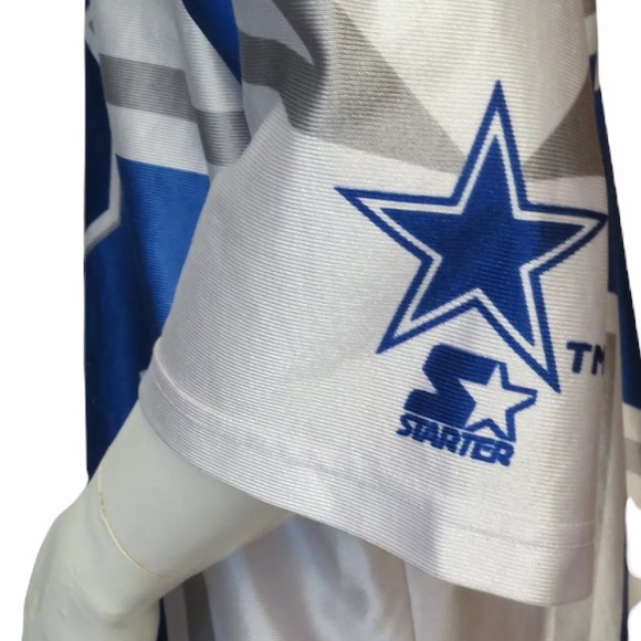 Sold!!!!Vg Dallas Cowboys Jersey Starter Classic Team Collection Troy Aikman #8 - Picture 6 of 8